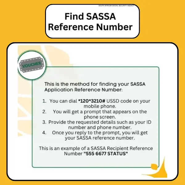 SASSA SRD R350 Reference Number Via USSD Code