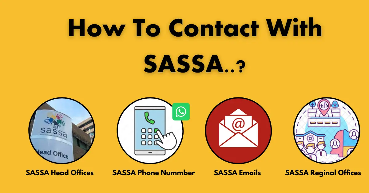 SASSA Contact Number, Offices Details