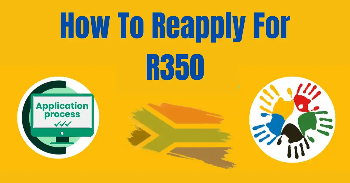 How To Reapply For R350 SASSA Grant 2024